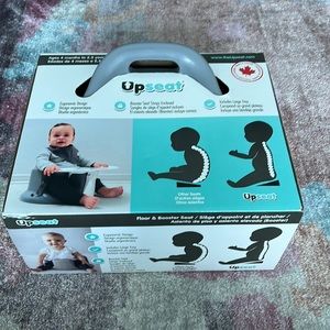 Upseat Baby Floor Seat Booster Chair for Sitting Up with Removable Tray